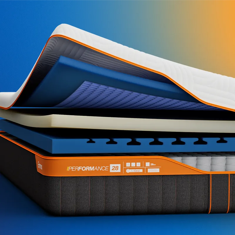 Emma mattress designed for comfortable supportive sleep