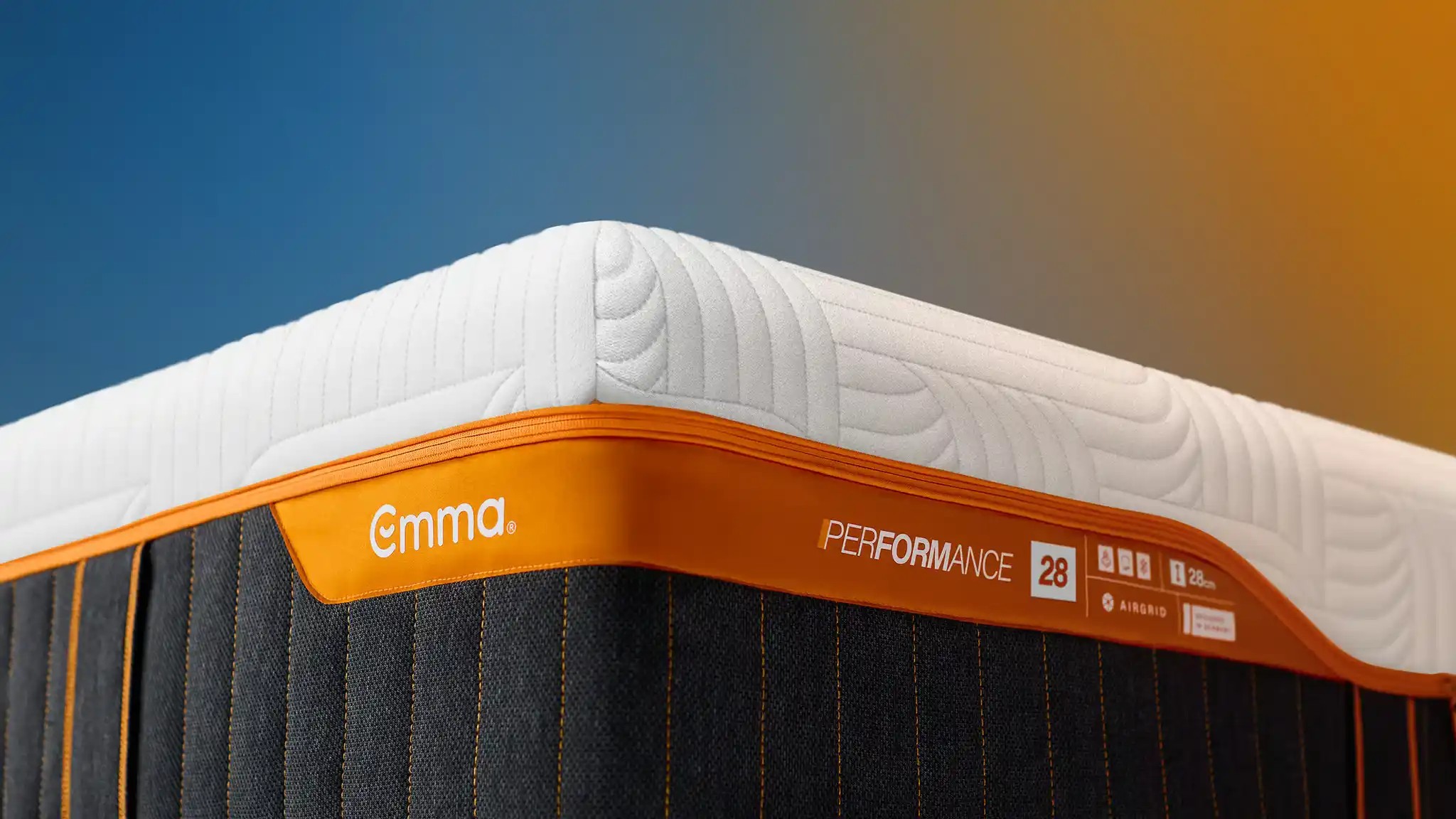 Emma mattress offering responsive cushioning and balanced comfort as you move
